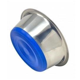 Comedero Acero Inoxidable Base Antideslizante Silicona Perro Comederos y Bebederos para perros Patitas&co