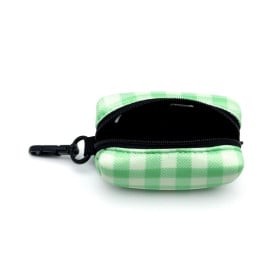 Porta Bolsas Caca Patitas Vichy Accesorios de Paseo para Perro Patitas&co