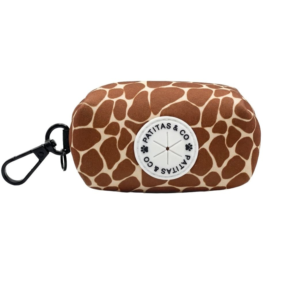 Porta Bolsas Caca Patitas de Jirafa Accesorios de Paseo para Perro Patitas&co