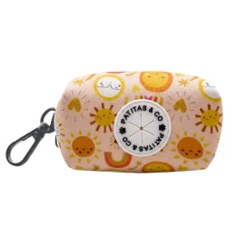Porta Bolsas Caca Patitas de Soles Accesorios de Paseo para Perro Patitas&co