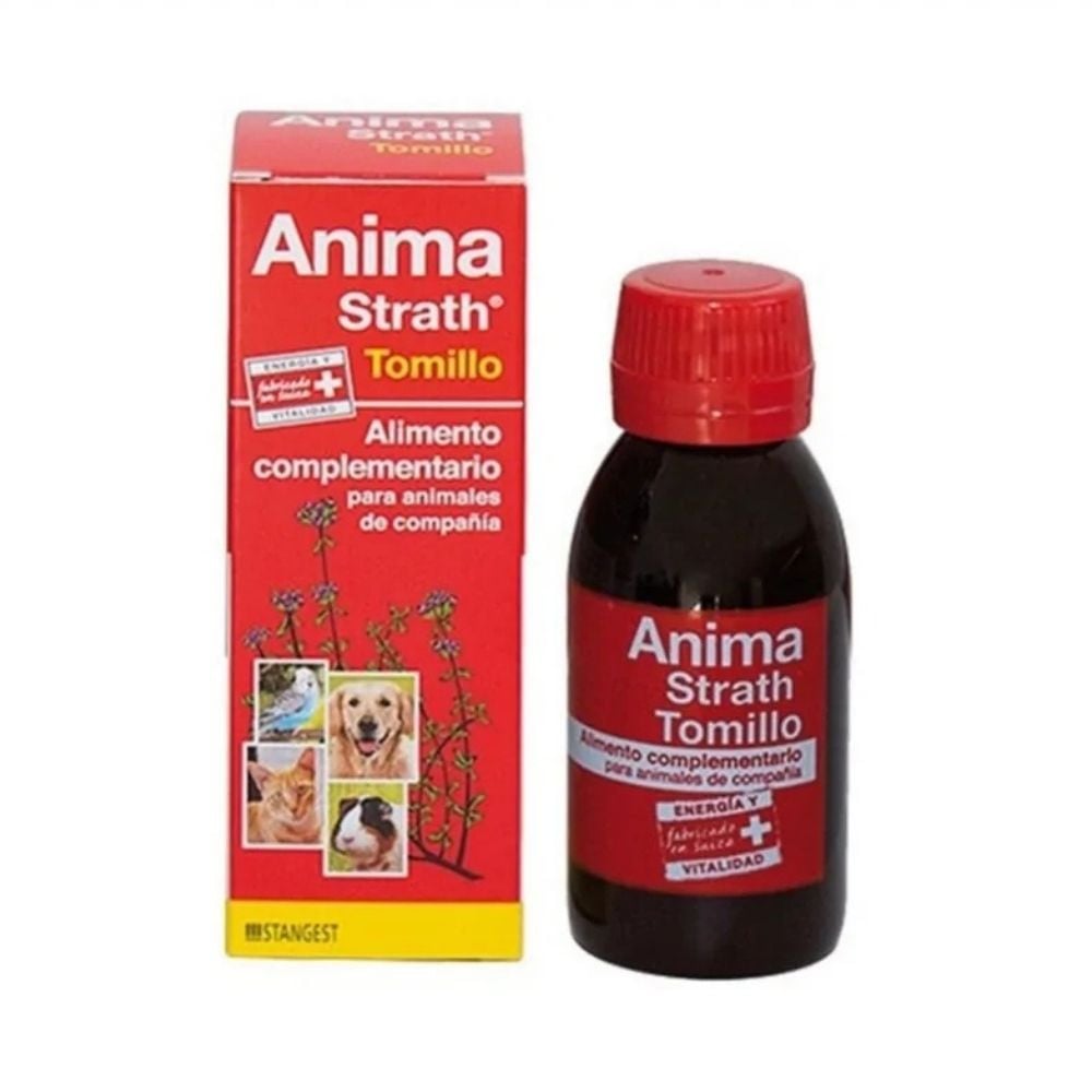 Stangest Suplemento Anima Strath Tomillo (Levadura de Cerveza) Vitaminas para Perros y otros Suplementos Patitas&co