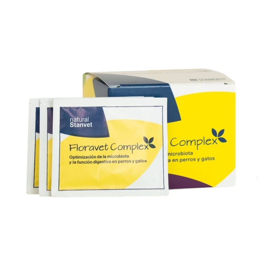 Stangest Suplemento FloraVet Complex (1 sobre) Vitaminas para Perros y otros Suplementos Patitas&co