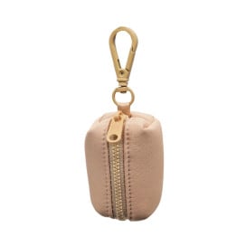 Dukier Porta Bolsas de Caca Beige para Perro Accesorios de Paseo para Perro Patitas&co