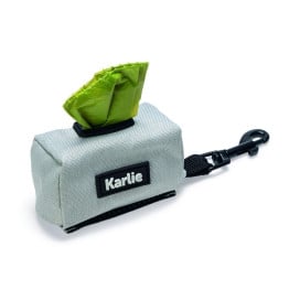 Dispensador de Bolsas Karlie Gris con 15 bolsas Accesorios de Paseo para Perro Patitas&co