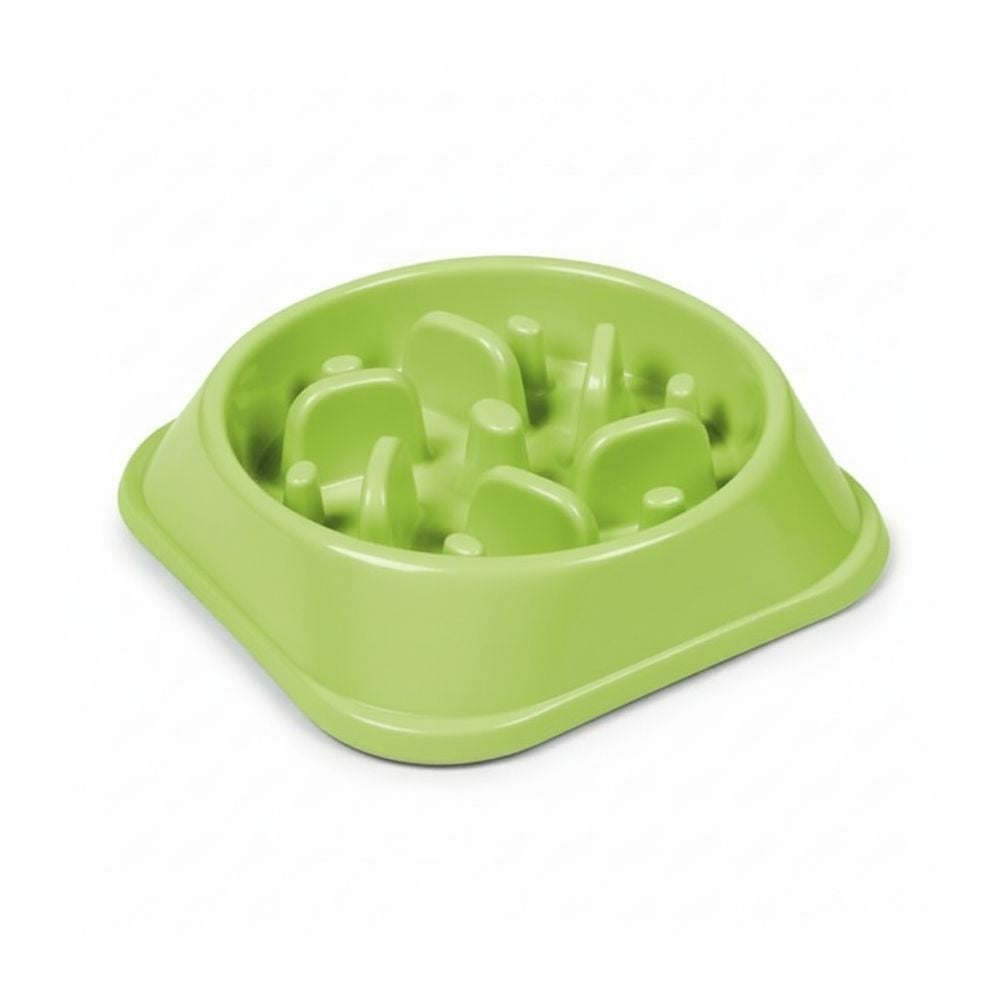 Comedero Anti Estres Redondo Verde Perro Comederos y Bebederos para perros Patitas&co