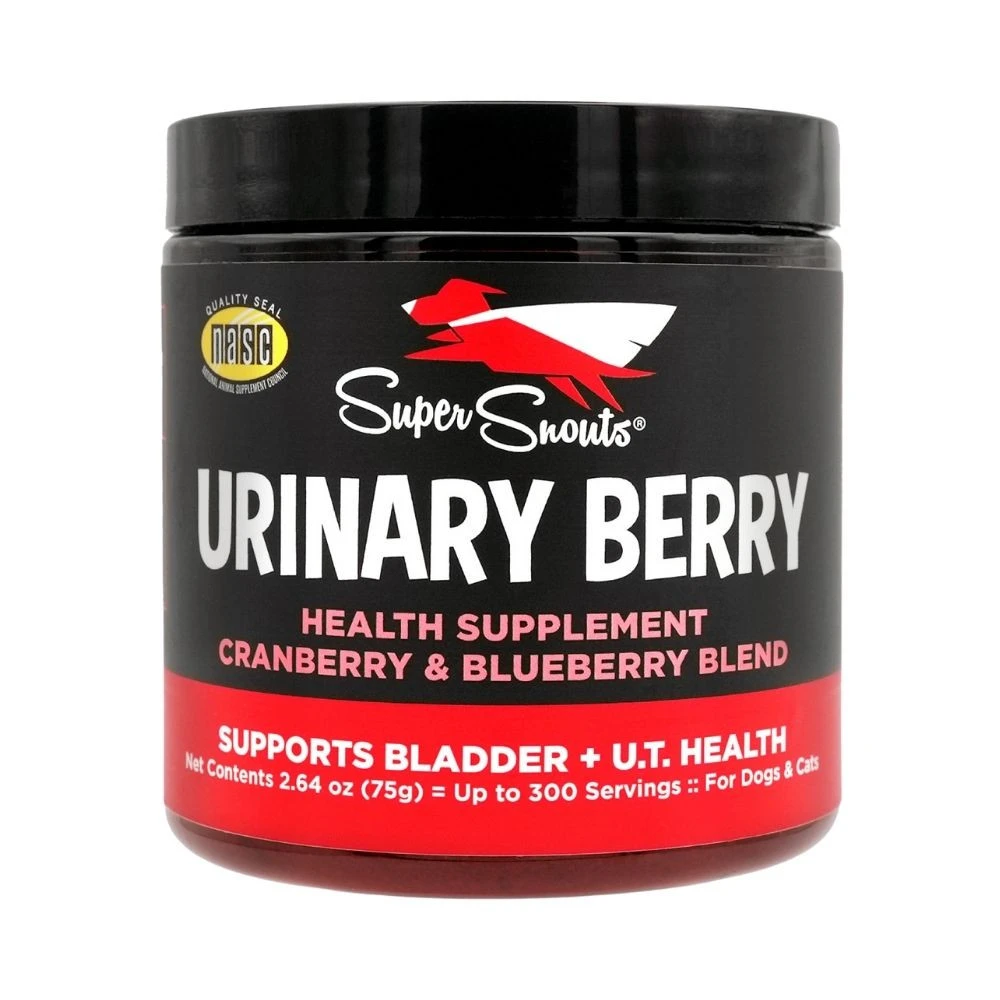 Suplemento Super Snouts Urinary Berry Vitaminas para Perros y otros Suplementos Patitas&co