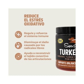 Suplemento Super Snouts Turkey Tail para Perros y Gatos Reforzar defensas y articulaciones gatos Patitas&co