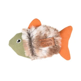 Flamingo Juguete Natura Delight Pez para Gatos Juguetes para gatos Patitas&co