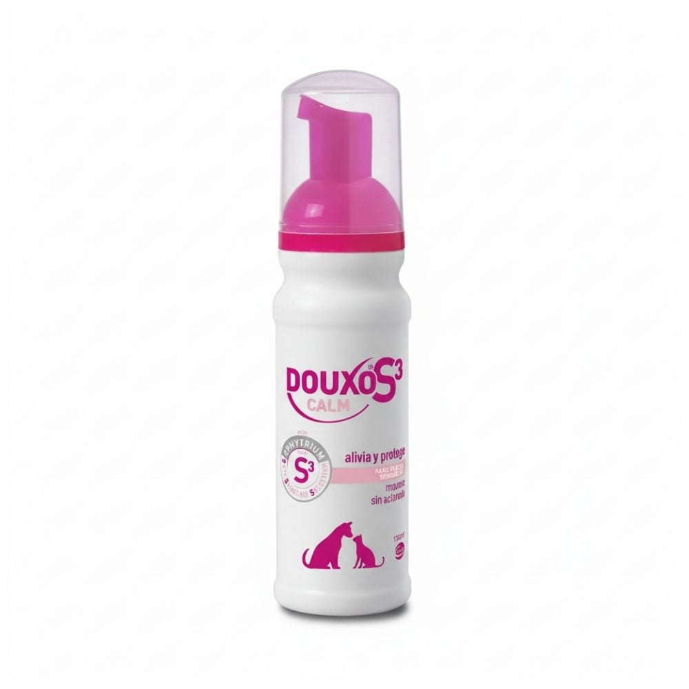 Douxo S3 Calm Mousse para Pieles Sensibles Perro y Gato Cosmética natural y peluquería gatos Patitas&co