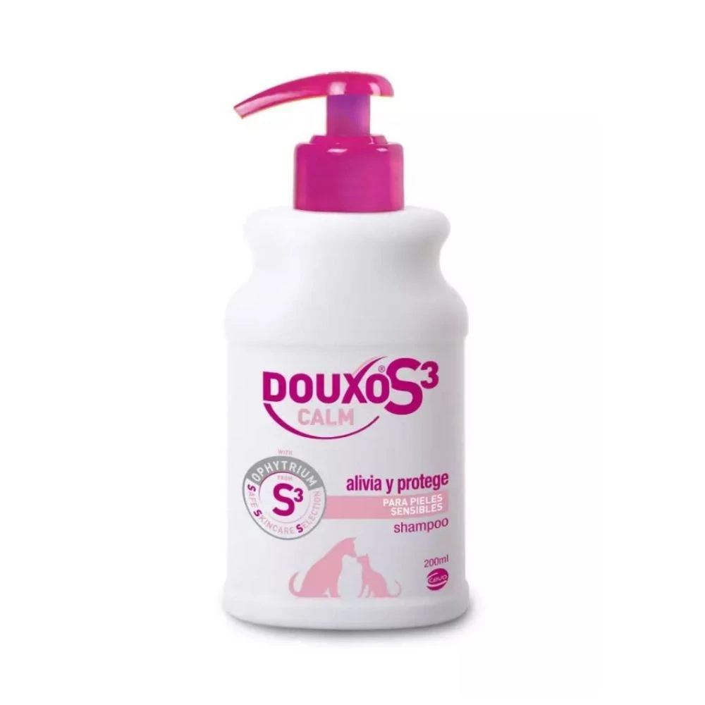 Douxo S3 Calm Shampoo Pieles Sensibles Perro y Gato Cosmética Natural y Peluquería Perros Patitas&co