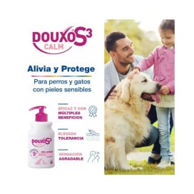 Douxo S3 Calm Shampoo Pieles Sensibles Perro y Gato Cosmética Natural y Peluquería Perros Patitas&co