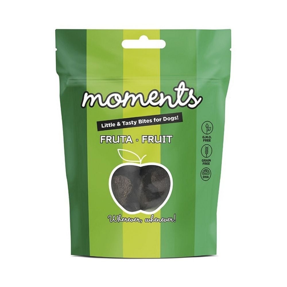 Snacks Moments Fruta para Perro 60 g Snacks Saludables para Perros Patitas&co