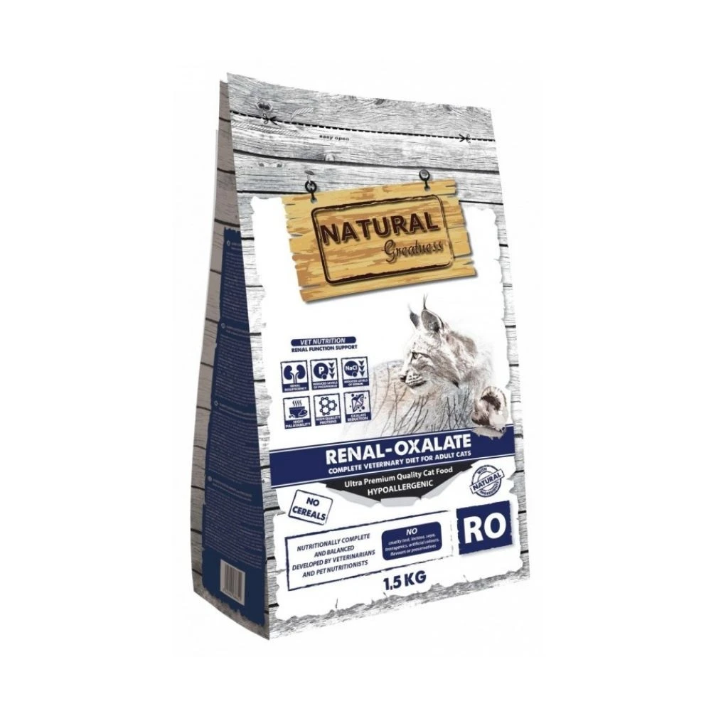 Natural Greatness Renal-Oxolate Pienso Natural Gatos Pienso para gatos Patitas&co