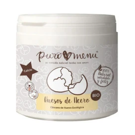 Suplemento Huesos de Acero Puromenu (Cascara de Huevo BIO) Vitaminas para Perros y otros Suplementos Patitas&co