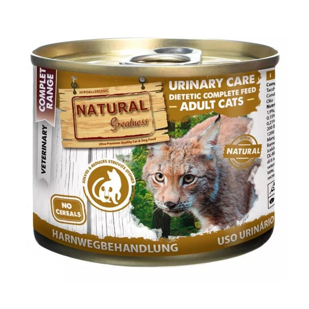 Natural Greatness VET Urinary Care para Gato Comida húmeda para gatos Patitas&co