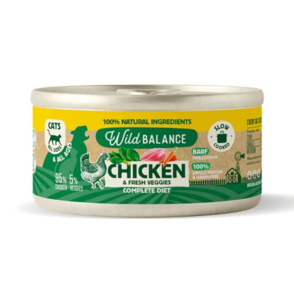 Wild Balance Lata Pollo y Verduras