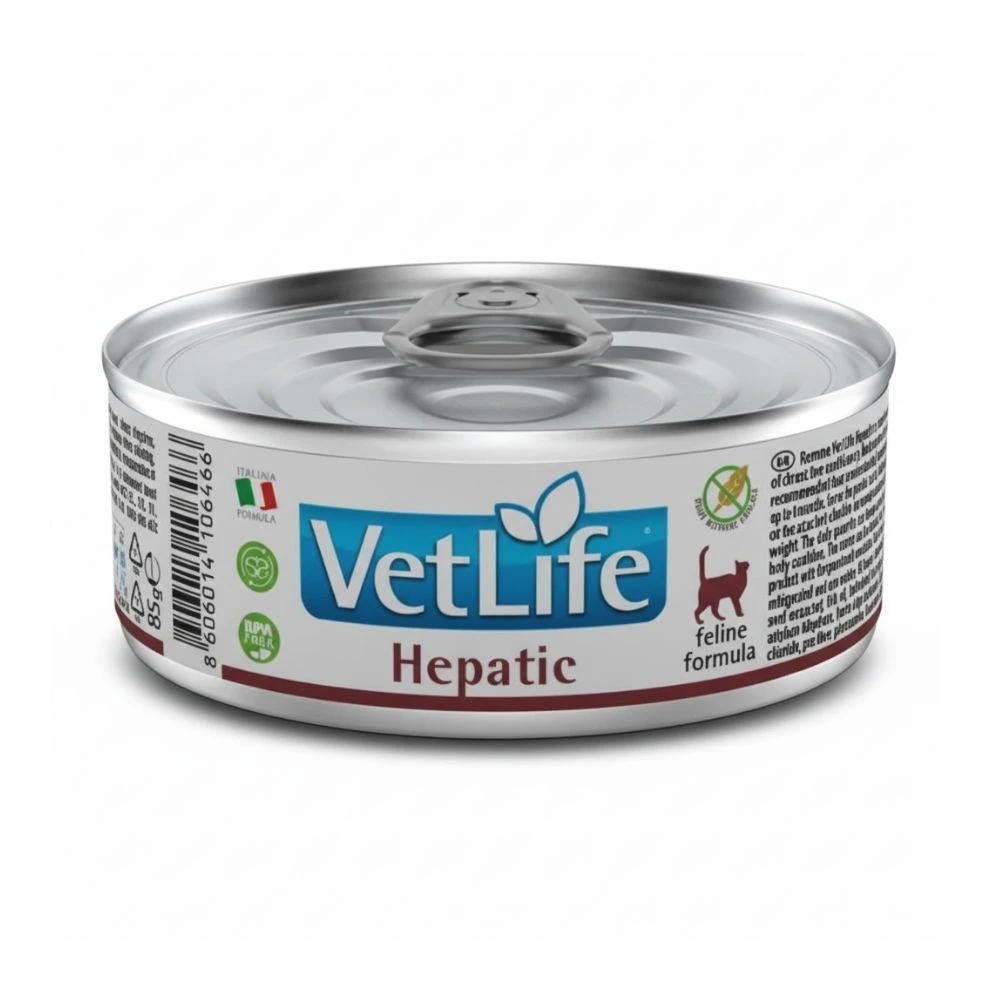 Farmina Lata Vet Life Hepatic para Gato Comida húmeda para gatos Patitas&co