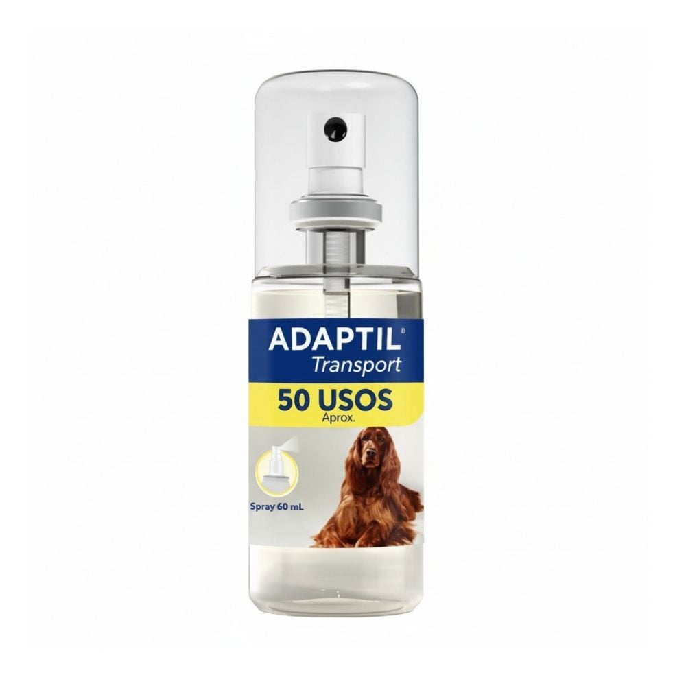 Adaptil Transport Spray Antiestrés 60 ml Perro Feromonas y Relajantes para Perros Patitas&co