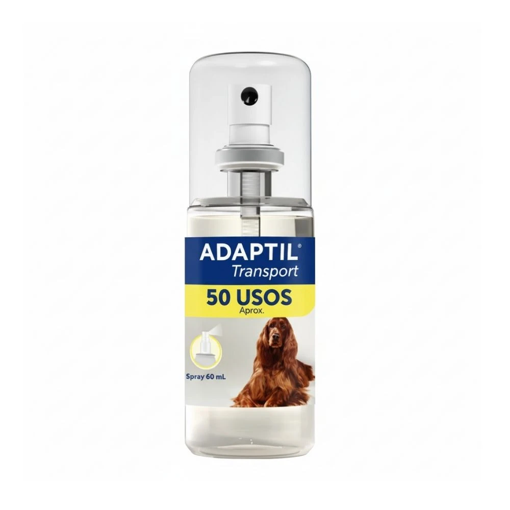 Adaptil Transport Spray Antiestrés 60 ml Perro Feromonas y Relajantes para Perros Patitas&co