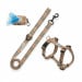 Pack Patitas Arnés Classic Cuadros + Correa + Porta Bolsas