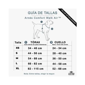 DOG Copenhagen Arnés Rosa Comfort Walk Air para Perro Arneses para perro Patitas&co