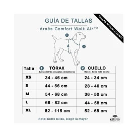 DOG Copenhagen Arnés Rosa Comfort Walk Air para Perro Arneses para perro Patitas&co