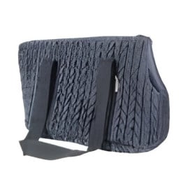 Freedog Bolso de Transporte Touch Gris Antracita Bolsos para Perros Patitas&co