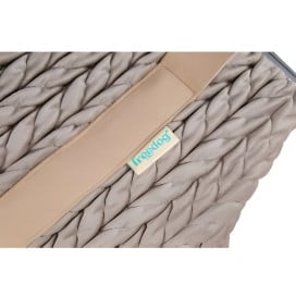 Freedog Bolso de Transporte Touch Beige Transporte y Viaje para Perro Patitas&co