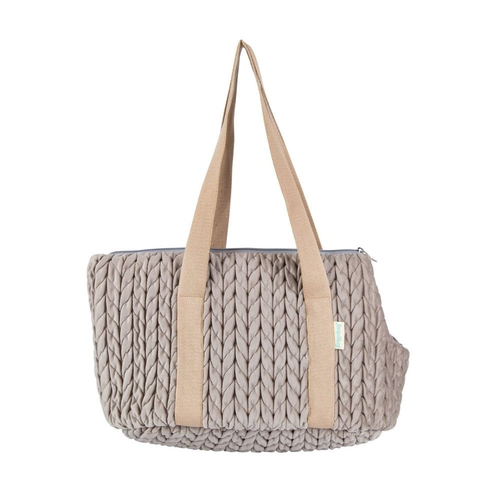 Freedog Bolso de Transporte Touch Beige Transporte y Viaje para Perro Patitas&co