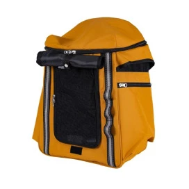 Freedog Mochila HighTrail Amarillo Mostaza Transporte y Viaje para Perro Patitas&co