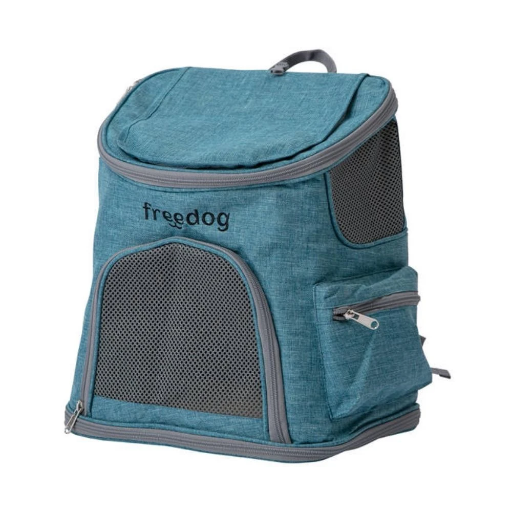 Freedog Mochila Makalu Azul Cielo Transporte y Viaje para Perro Patitas&co