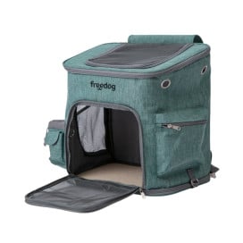 Freedog Mochila Etna Verde Transporte y Viaje para Perro Patitas&co