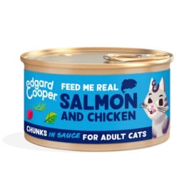 Pack 18 Latas Edgard and Cooper Adult Salmón y Pollo para Gato Packs para gatos Patitas&co