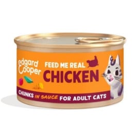 Pack 18 Latas Edgard and Cooper Adult Pollo de Corral para Gato Packs para gatos Patitas&co