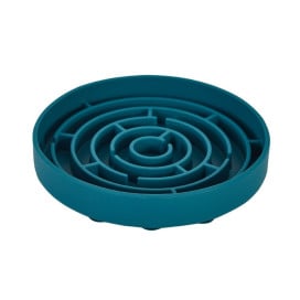 Freedog Comedero Antivoracidad Laberinto Azul Comederos y Bebederos para perros Patitas&co