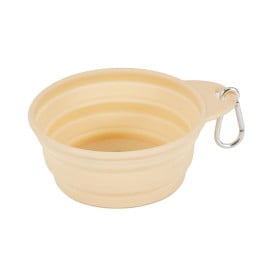 Freedog Plato Plegable de Silicona Beige Patitas&co Patitas&co