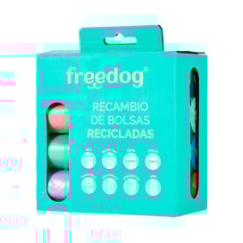 Freedog Bolsas Recicladas Colores Pastel y Variados (16 rollos) Patitas&co Patitas&co