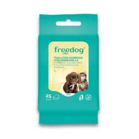 Freedog Toallitas Húmedas Manzanilla Pocket (25 ud) Patitas&co Patitas&co