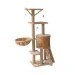 Freedog Árbol Rascador con Cueva CurlCorner Beige para Gatos