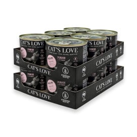 Pack 12 Latas Cats Love Junior de Pollo para Gato Packs para gatos Patitas&co