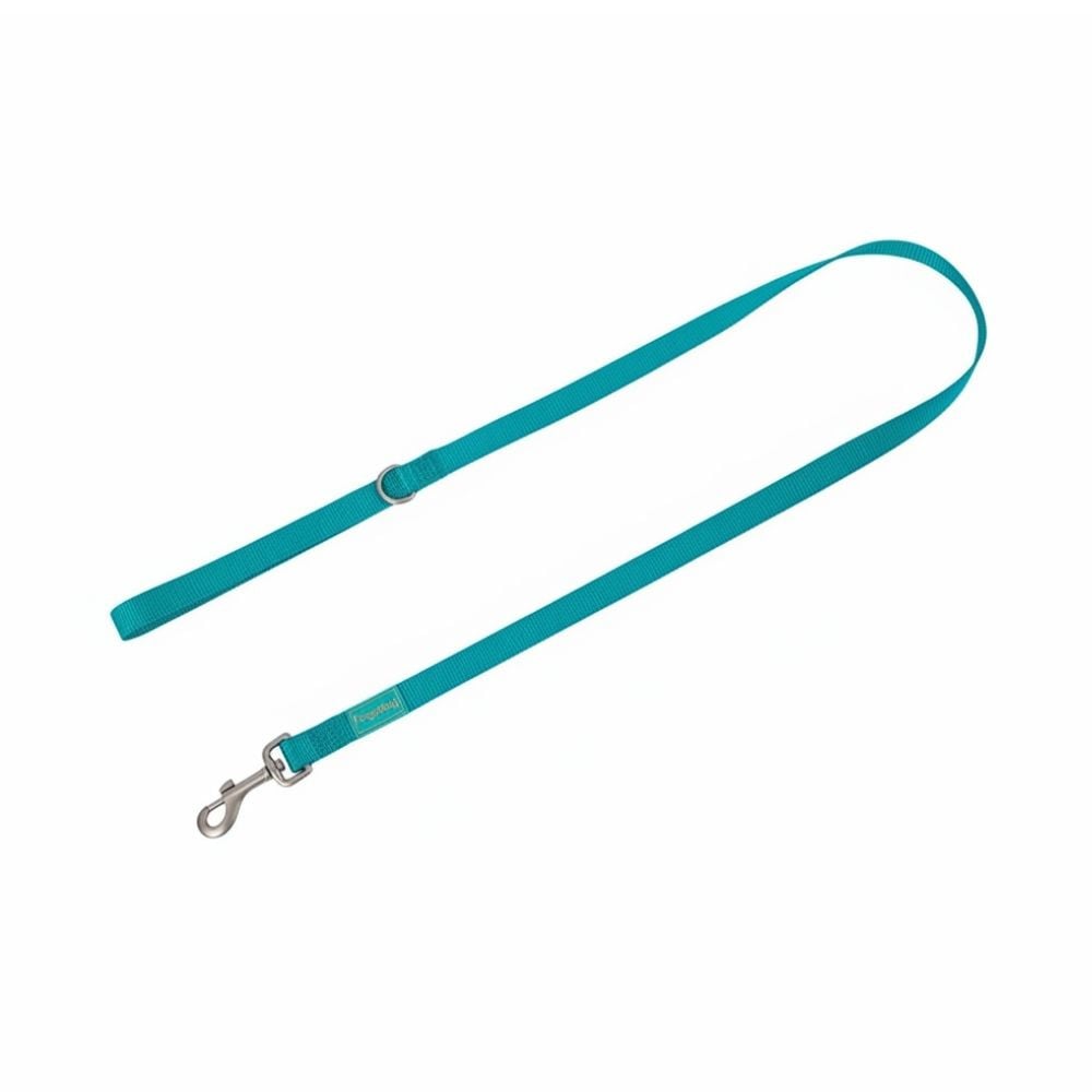 Freedog Correa Nylon Basic Turquesa 120cm para Perro Correas para perro Patitas&co