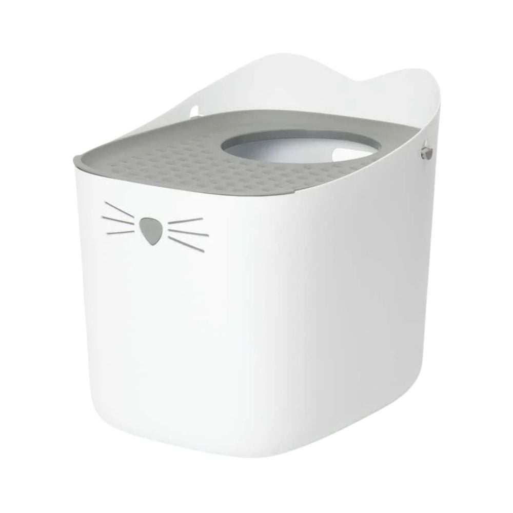 Catit Arenero PIXI con Entrada Superior Arenero para Gatos Patitas&co