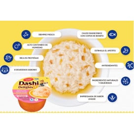 Pack 12 Tarrinas Inaba Dashi Delights Pollo con Salmón para Gatos Packs para gatos Patitas&co