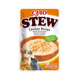 Ciao Stew Guiso de Pollo para Gatos Comida húmeda para gatos Patitas&co