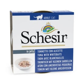 Pack 12 Latas Schesir Atún y Anchovetas en Gelatina para Gato Patitas&co Patitas&co