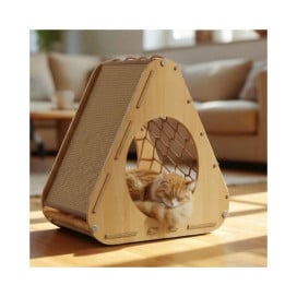 Casa Aurea para Gatos Rascadores para Gatos Patitas&co