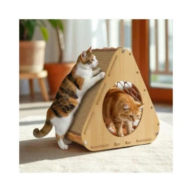 Casa Aurea para Gatos Rascadores para Gatos Patitas&co