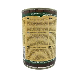 Natural Greatness Lata Cordero con Papaya y Arándanos 400g Perro Comida húmeda para Perros Patitas&co