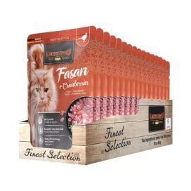 Pack 48 Sobres Leonardo Delicias Campestres (3x16) Packs para gatos Patitas&co