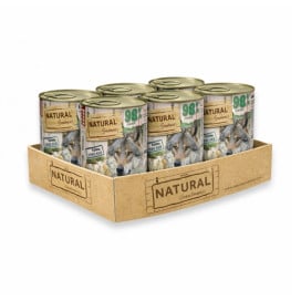 Pack 18 Latas Natural Greatness Recetas Monoproteicas (3x6) para Perro Packs para Perros Patitas&co